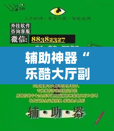 辅助神器“乐酷大厅副厅辅助工具	”(透视挂)辅助透视教程