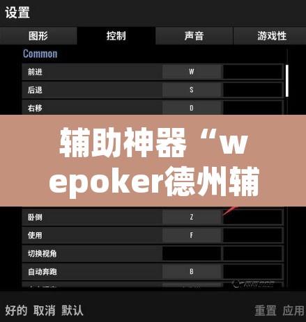 辅助神器“wepoker德州辅助透视软件”(透视挂)辅助透视教程
