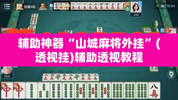 辅助神器“山城麻将外挂”(透视挂)辅助透视教程