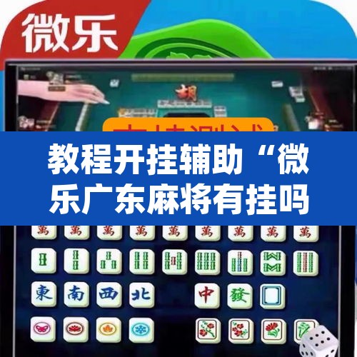 教程开挂辅助“微乐广东麻将有挂吗	”(透视挂)辅助透视教程