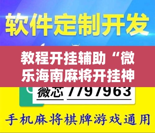 教程开挂辅助“微乐海南麻将开挂神器”(透视挂)辅助透视教程
