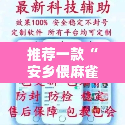 推荐一款“安乡偎麻雀到底能不能开透视挂”(透视挂)辅助透视教程