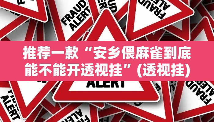 推荐一款“安乡偎麻雀到底能不能开透视挂”(透视挂)辅助透视教程