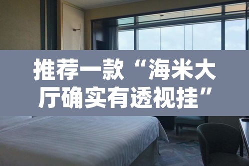 推荐一款“海米大厅确实有透视挂	”(透视挂)辅助透视教程