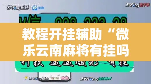 教程开挂辅助“微乐云南麻将有挂吗”(透视挂)辅助透视教程