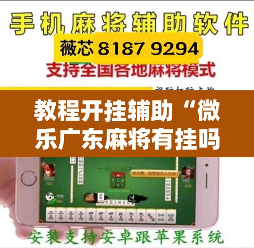 教程开挂辅助“微乐广东麻将有挂吗	”(透视挂)辅助透视教程