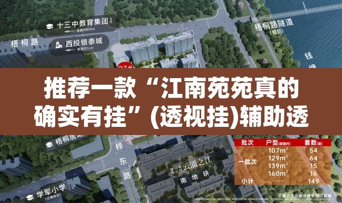 推荐一款“江南苑苑真的确实有挂”(透视挂)辅助透视教程