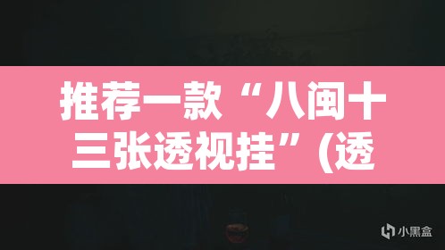 推荐一款“八闽十三张透视挂	”(透视挂)辅助透视教程
