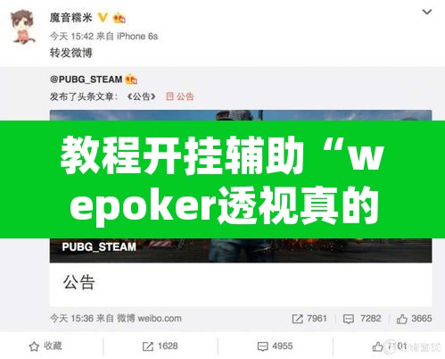 教程开挂辅助“wepoker透视真的吗	”(透视挂)辅助透视教程