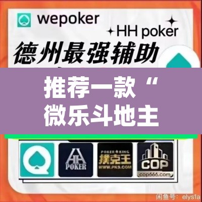 推荐一款“微乐斗地主怎么开免费的挂”(透视挂)辅助透视教程