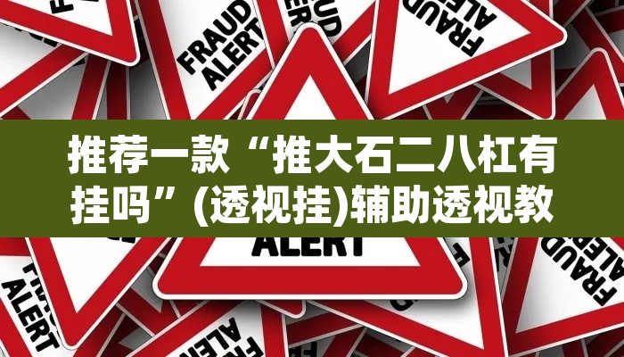 推荐一款“推大石二八杠有挂吗”(透视挂)辅助透视教程