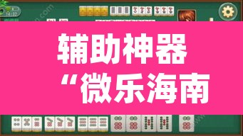 辅助神器“微乐海南麻将开挂应用”(透视挂)辅助透视教程