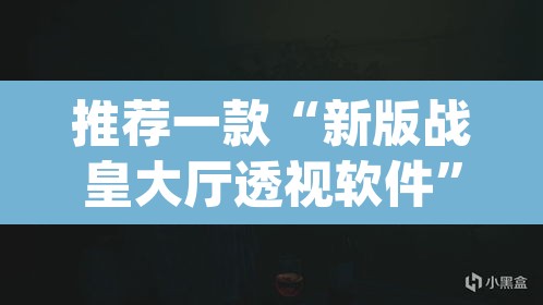 推荐一款“新版战皇大厅透视软件”(透视挂)辅助透视教程