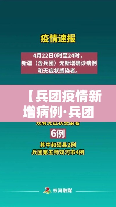 【兵团疫情新增病例·兵团新增一例】 【兵团疫情新增病例·兵团新增一例】
