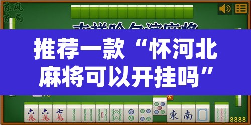 推荐一款“怀河北麻将可以开挂吗”(透视挂)辅助透视教程