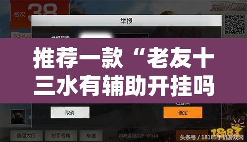 推荐一款“老友十三水有辅助开挂吗”(透视挂)辅助透视教程