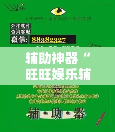 辅助神器“旺旺娱乐辅助器	”(透视挂)辅助透视教程