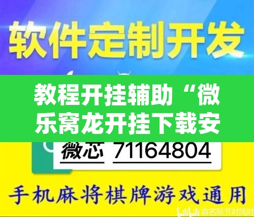 教程开挂辅助“微乐窝龙开挂下载安装”(透视挂)辅助透视教程