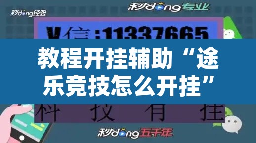 教程开挂辅助“途乐竞技怎么开挂”(透视挂)辅助透视教程
