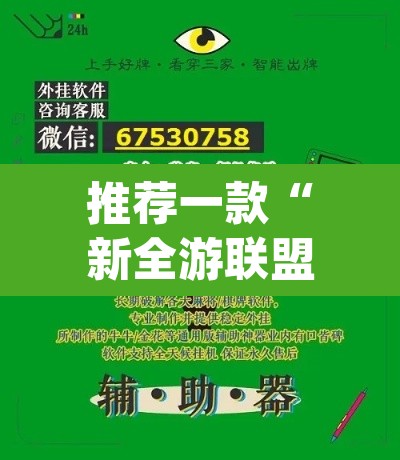 推荐一款“新全游联盟是不是有挂	”(透视挂)辅助透视教程