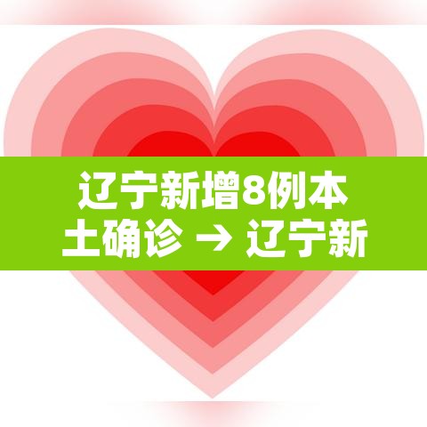 辽宁新增8例本土确诊 → 辽宁新增8例本土确诊病例 辽宁新增8例本土确诊 → 辽宁新增8例本土确诊病例