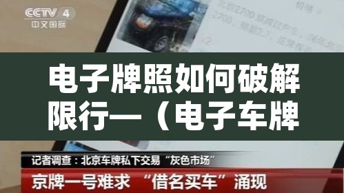 电子牌照如何破解限行—(电子车牌规定) 电子牌照如何破解限行—(电子车牌规定)