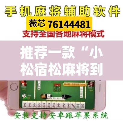 推荐一款“小松宿松麻将到底有挂吗”(透视挂)辅助透视教程