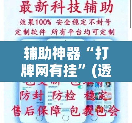 辅助神器“打牌网有挂”(透视挂)辅助透视教程