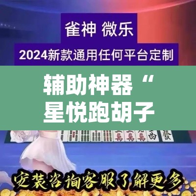 辅助神器“星悦跑胡子辅助软件”(透视挂)辅助透视教程