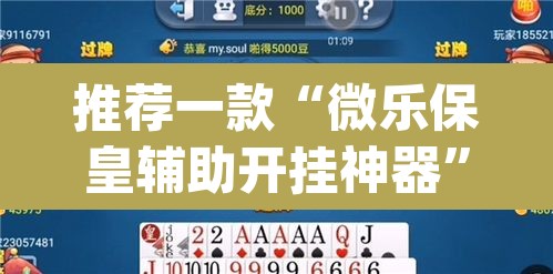 推荐一款“微乐保皇辅助开挂神器	”(透视挂)辅助透视教程