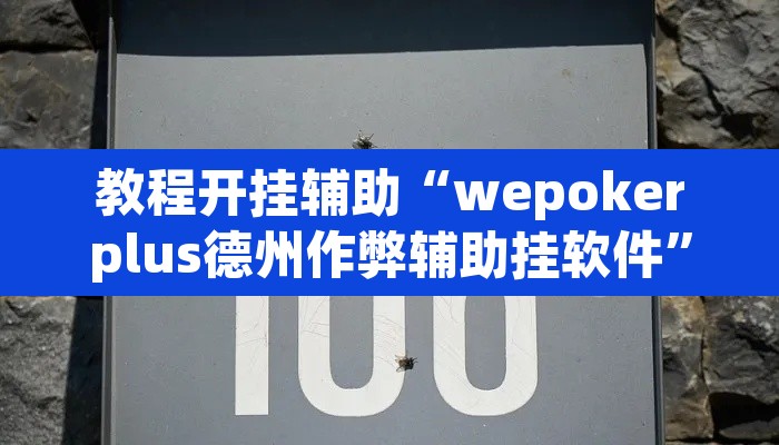 教程开挂辅助“wepokerplus德州作弊辅助挂软件”(透视挂)辅助透视教程