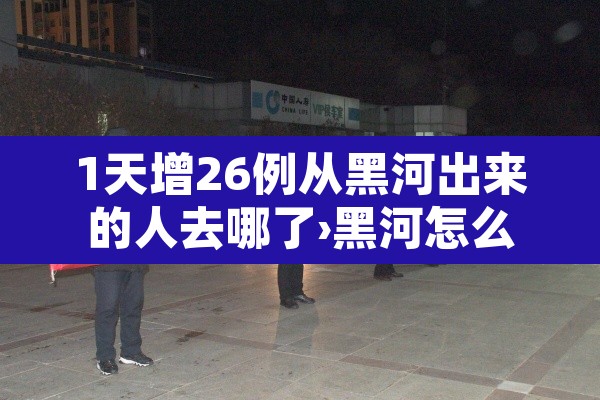 1天增26例从黑河出来的人去哪了›黑河怎么出城 1天增26例从黑河出来的人去哪了›黑河怎么出城