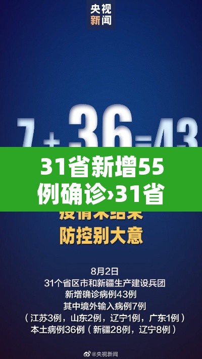 31省新增55例确诊›31省新增病例85例 31省新增55例确诊›31省新增病例85例