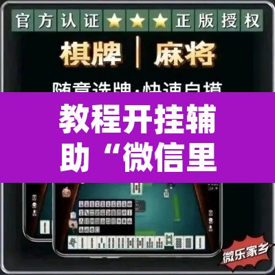 教程开挂辅助“微信里微乐麻将有诀窍”(透视挂)辅助透视教程