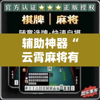 辅助神器“云霄麻将有挂吗可以开挂吗”(透视挂)辅助透视教程
