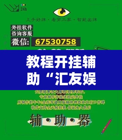 教程开挂辅助“汇友娱乐要怎样才能开挂	”(透视挂)辅助透视教程