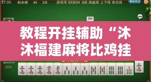 教程开挂辅助“沐沐福建麻将比鸡挂怎么安装”(透视挂)辅助透视教程