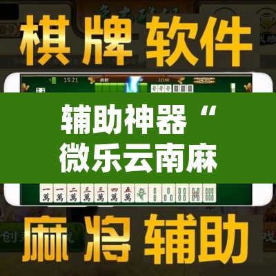辅助神器“微乐云南麻将小程序开挂	”(透视挂)辅助透视教程