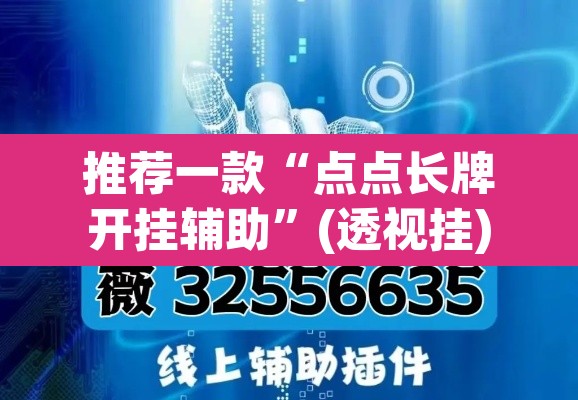 推荐一款“点点长牌开挂辅助”(透视挂)辅助透视教程