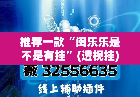 推荐一款“闽乐乐是不是有挂”(透视挂)辅助透视教程