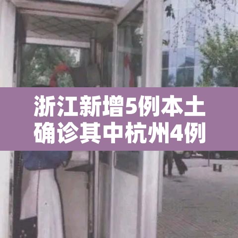 浙江新增5例本土确诊其中杭州4例 → 浙江杭州5新型肺炎病例 浙江新增5例本土确诊其中杭州4例 → 浙江杭州5新型肺炎病例