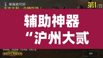 辅助神器“沪州大贰开挂神器”(透视挂)辅助透视教程