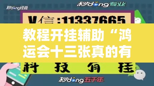 教程开挂辅助“鸿运会十三张真的有挂吗	”(透视挂)辅助透视教程