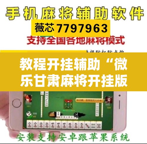 教程开挂辅助“微乐甘肃麻将开挂版本	”(透视挂)辅助透视教程