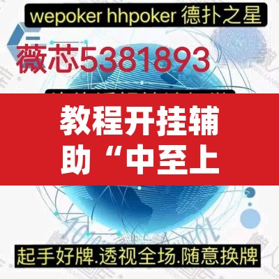 教程开挂辅助“中至上饶麻将免费开挂”(透视挂)辅助透视教程