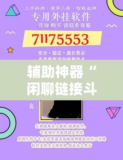 辅助神器“闲聊链接斗牛挂分享”(透视挂)辅助透视教程