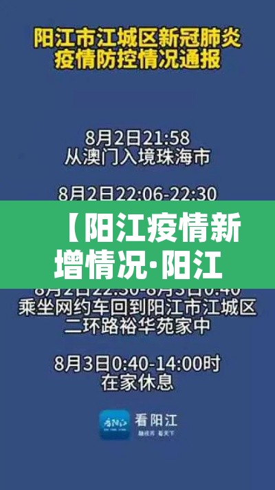 【阳江疫情新增情况·阳江疫情最新增加的一位】 【阳江疫情新增情况·阳江疫情最新增加的一位】