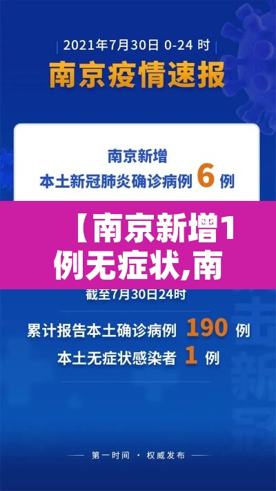 【南京新增1例无症状,南京新增1例无症状感染者】 【南京新增1例无症状,南京新增1例无症状感染者】