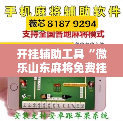 开挂辅助工具“微乐山东麻将免费挂”(透视)其实确实有挂