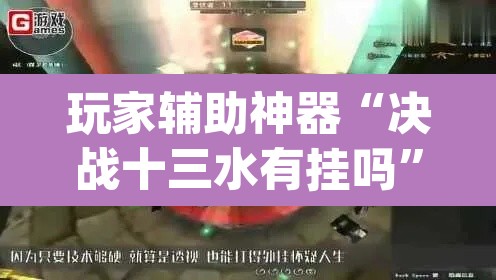 玩家辅助神器“决战十三水有挂吗”(透视)其实确实有挂